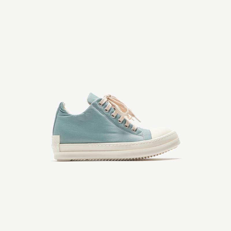 Rick Owens Wmns Scarpe Low Sneakers - Aqua / Milk