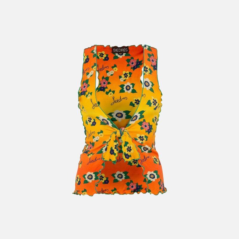 Siedrs Ella Knit Tank Top - Floral