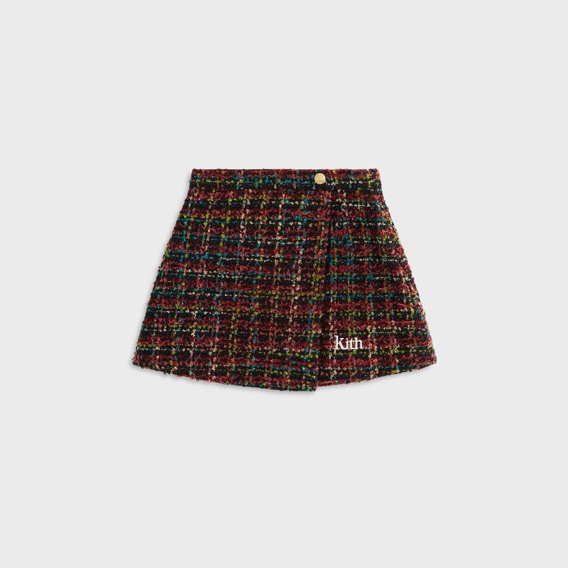 Kith Kids Novelty Textured Phoebe Skirt - Black