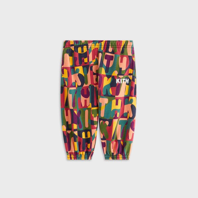 Kith Baby Printed Monogram Nelson Sweatpant - Nocturnal