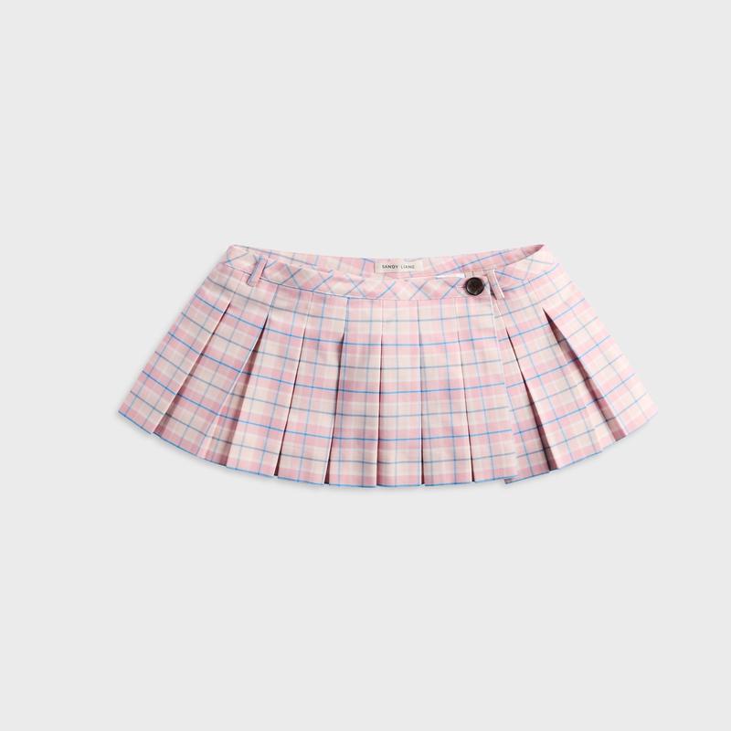 Sandy Liang Franc Skort - Pink / Multi
