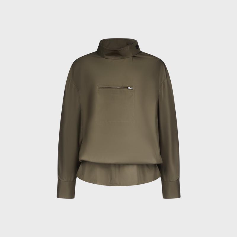 Aya Muse Aris Top - Dark Khaki