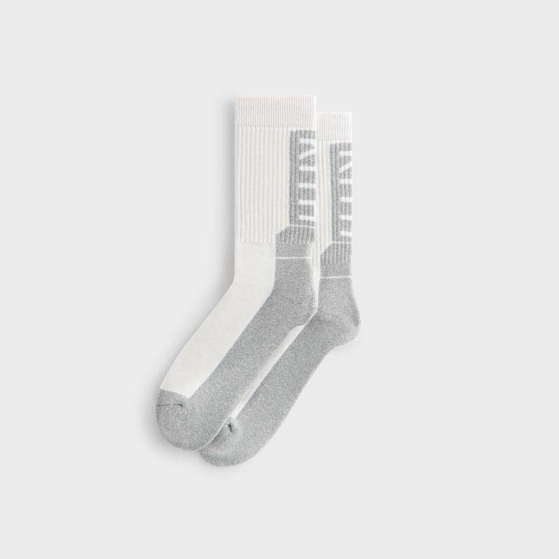 Kith Classic Logo Equipment Socks - White