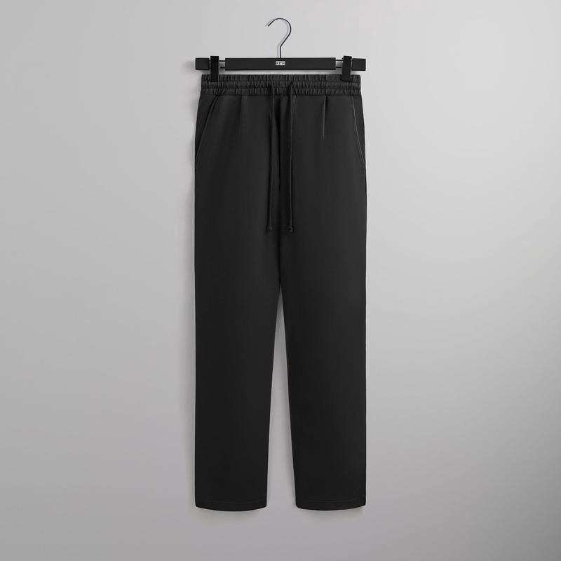 Kith Compact Knit Garrison Sweatpant – Black