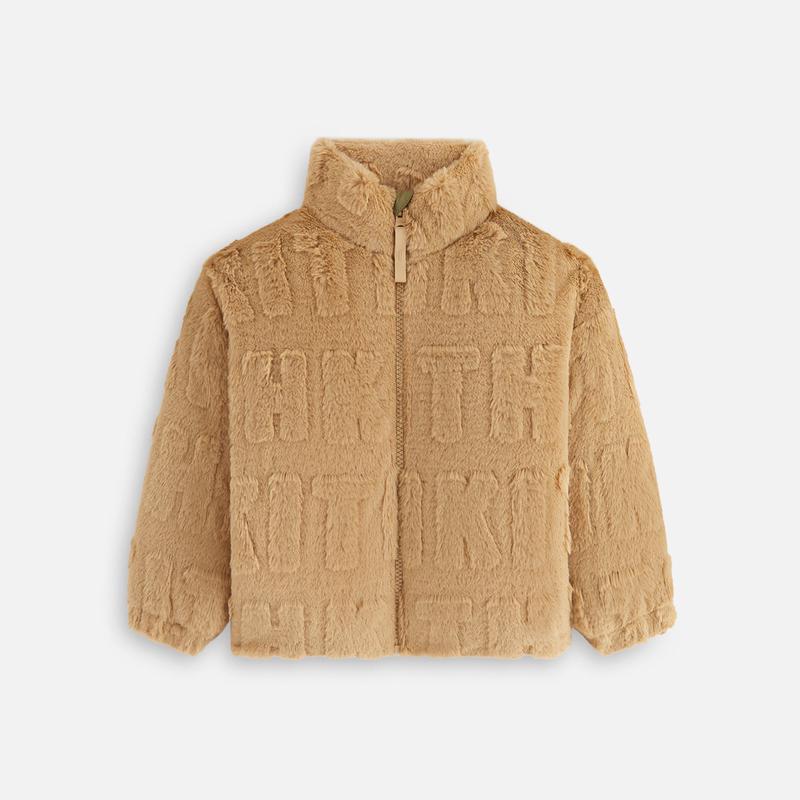 Kith Kids Monogram Faux Fur Lloyd Jacket – Shea