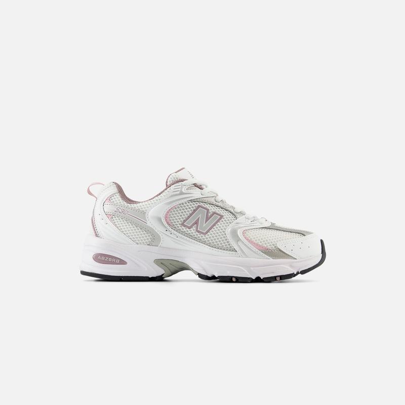 (RTV) New Balance 530 – White / Silver Metallic / Ice Wine / Mid Century Pink