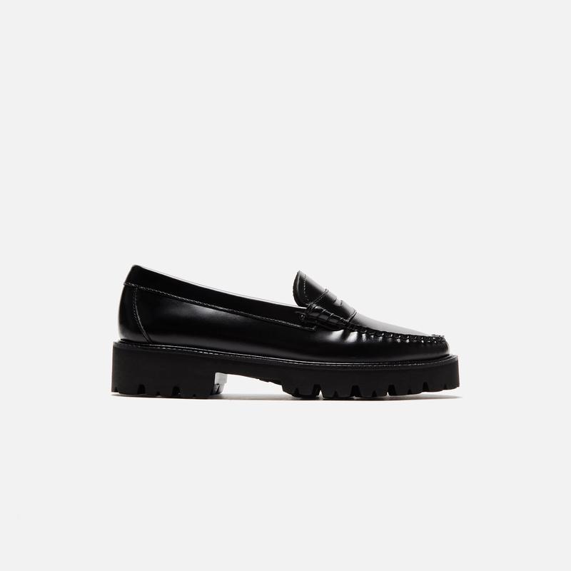 (RTV#711617) G.H. Bass WMNS Whitney Super Lug Weejun – Black