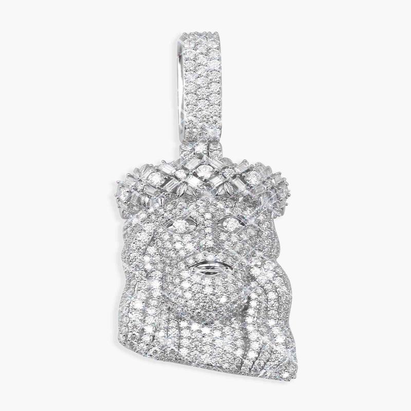 VVS Jesus Pendant 14K Gold