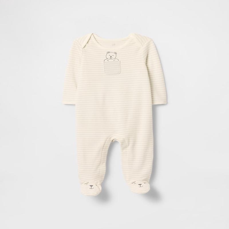 Baby First Favorites Supima Footed One-Piece