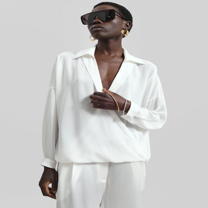 Roseau Blouse – White