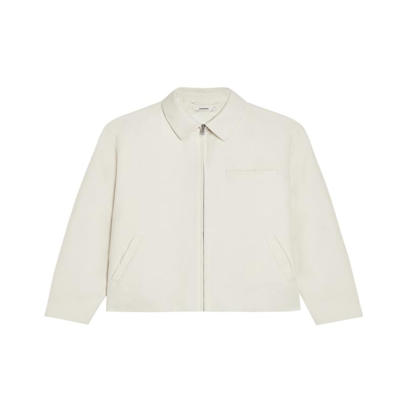 Mens Organic Cotton Harrington Jacketelderflower