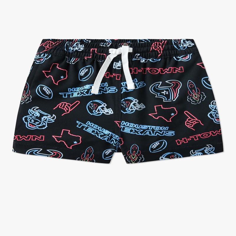 The Neon Texans (NFL Toddler Swim Trunk)