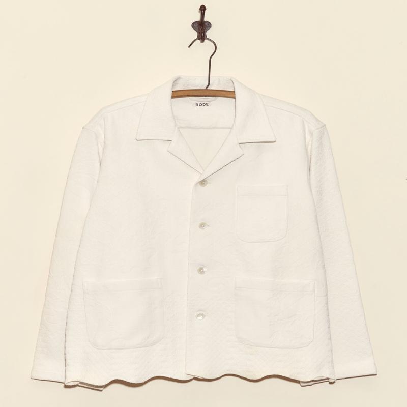 Snow Trellis Overshirt - L
